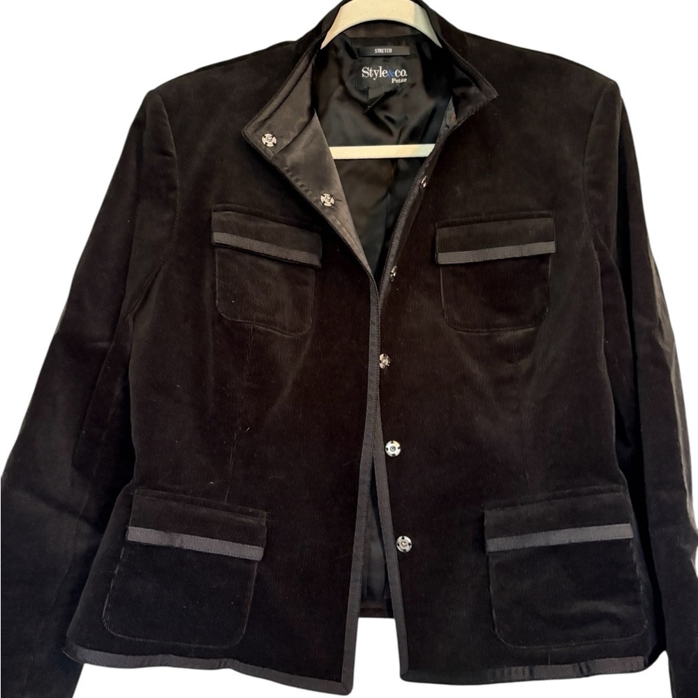 Style & Co. Woman’s Black Blazer Jacket
